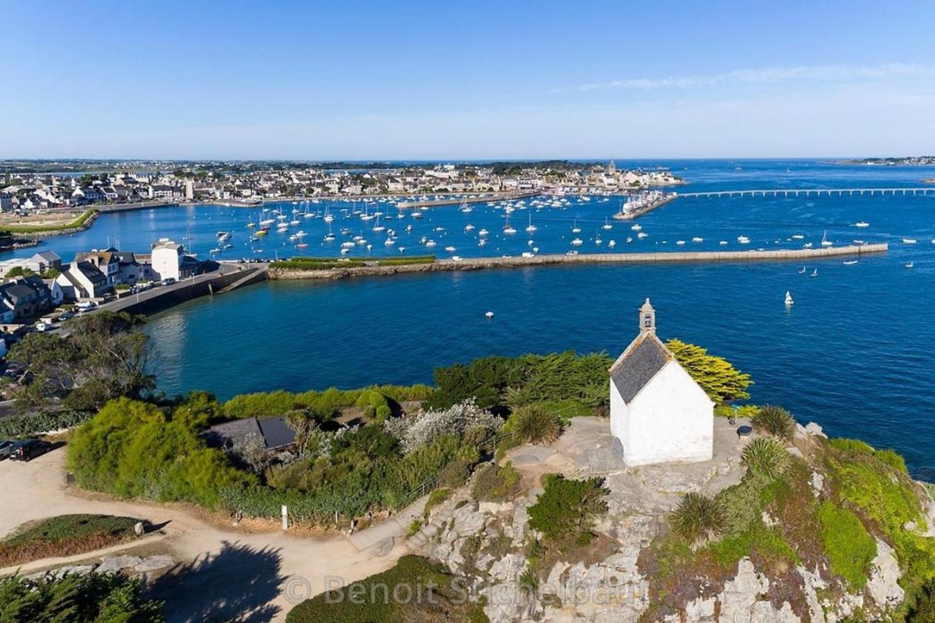 Charmante Maison De Ville A 6 Km De La Mer Lanmeur Extérieur photo