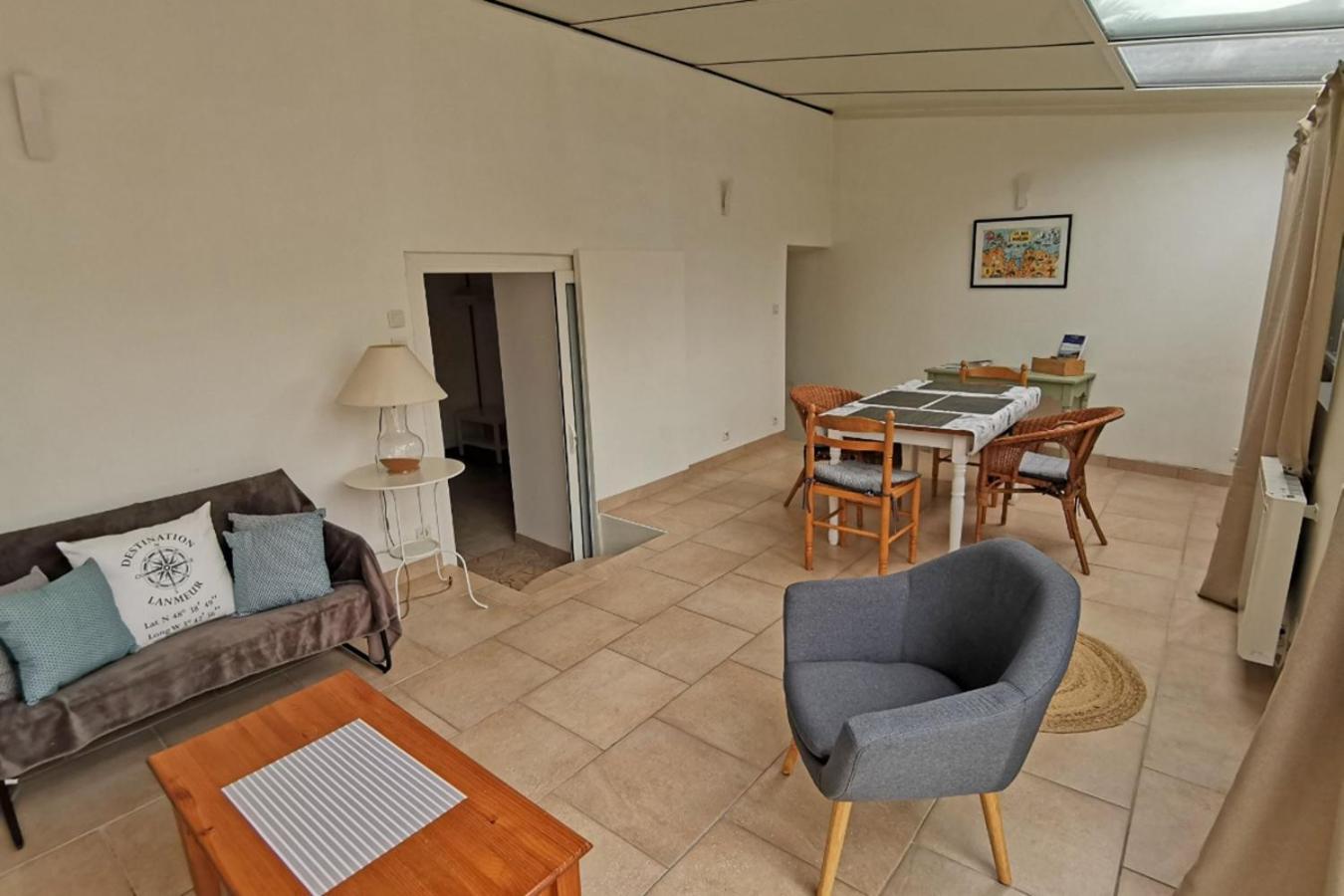 Charmante Maison De Ville A 6 Km De La Mer Lanmeur Extérieur photo
